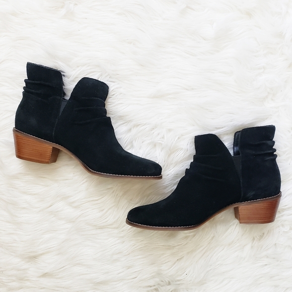 alayna slouch suede bootie